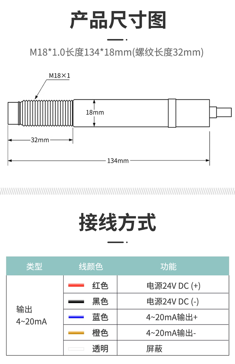 同轴激光瞄准红外测温仪