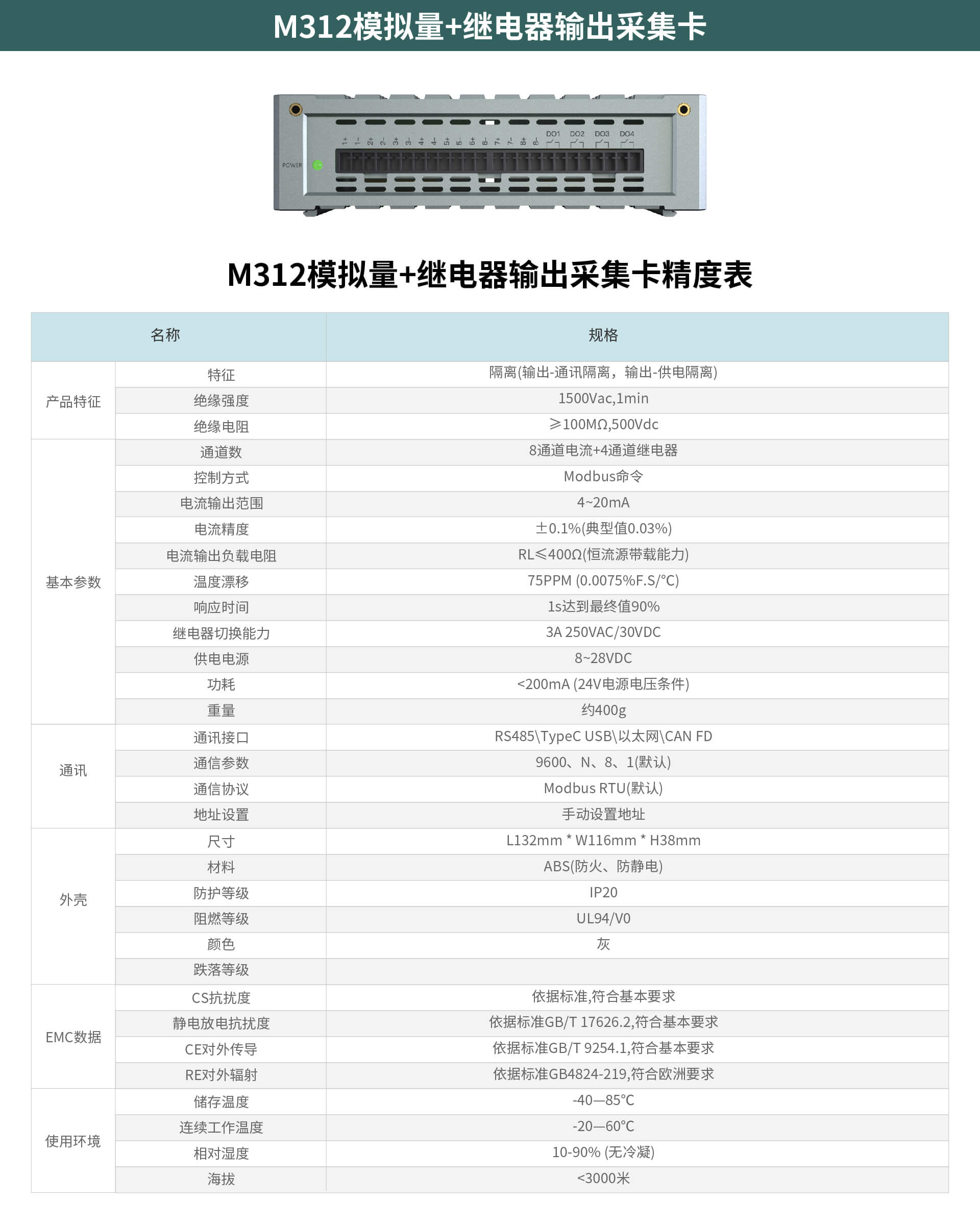 多通道高速数据采集模块